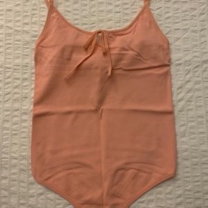 Light Pink Bodysuit with Bow
